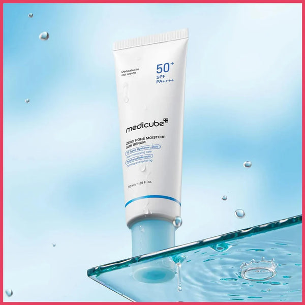 Medicube Zero Pore Moisture Sun Serum – Lightweight Hydrating UV Protection | 50 ml