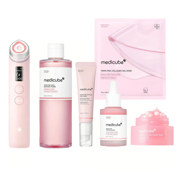 MEDICUBE PDRN Peptide Booster Pro Pink Set